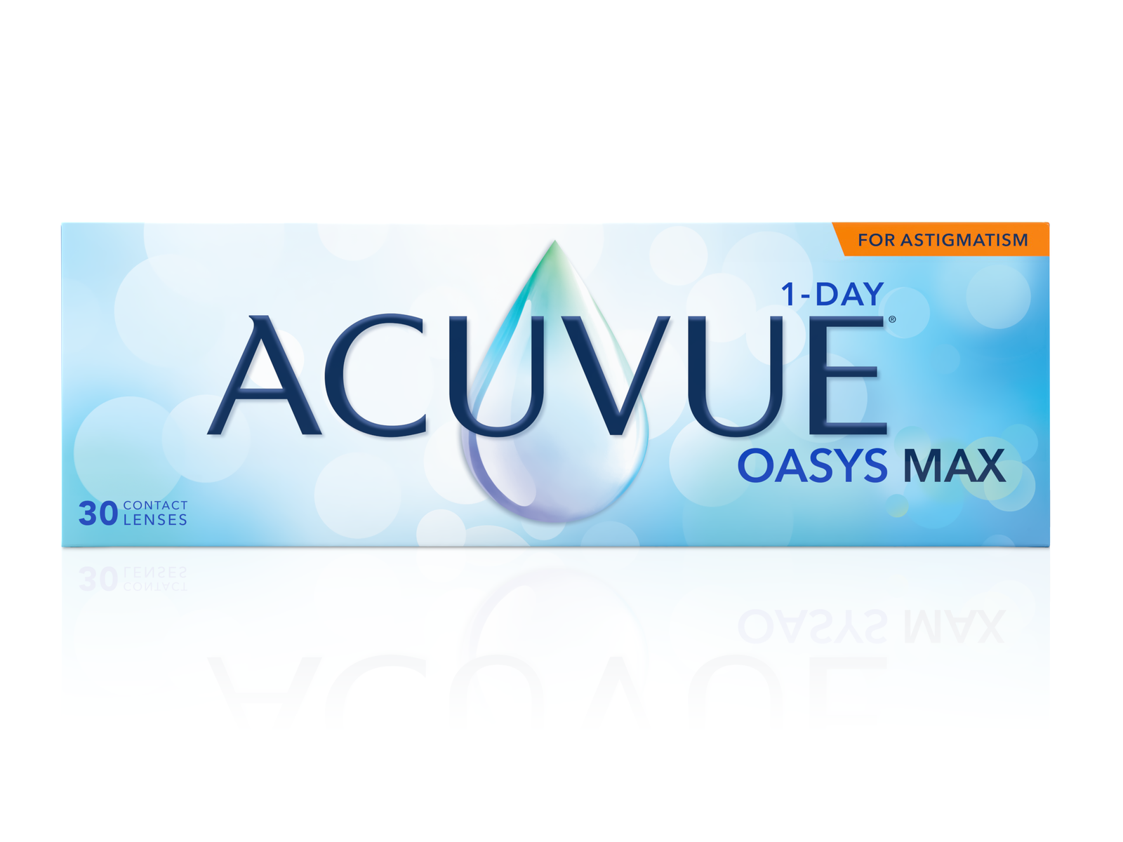 Acuvue Oasys 1-Day Max for Astigmatism, Johnson & Johnson (30 Stk.)